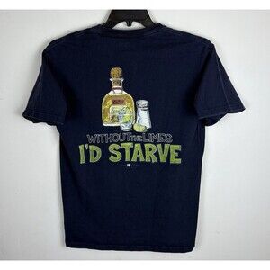 Vintage Y2K Big Dogs Graphic T-Shirt / Navy / Size Small / Short Sleeve